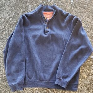 Orvis Men's Navy Crewneck Sweater